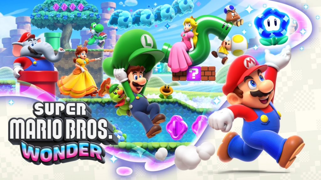 Screenshot of Super Mario Bros. Wonder game coming out in October.