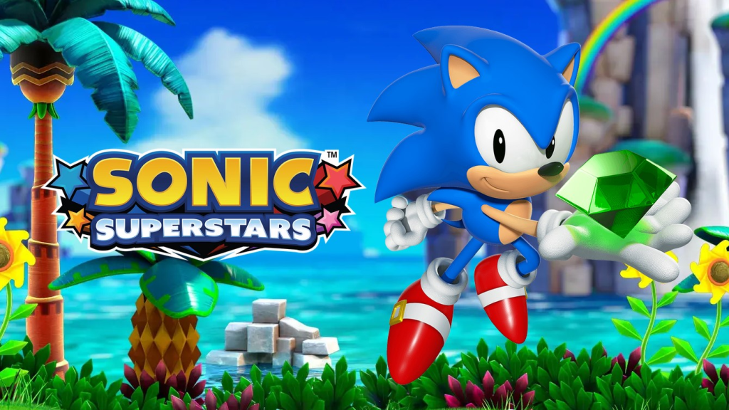 Screenshot of Sonic Superstars game coming out in October.