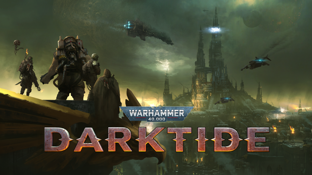 Screenshot of Warhammer 40000 darktide game coming out in October.